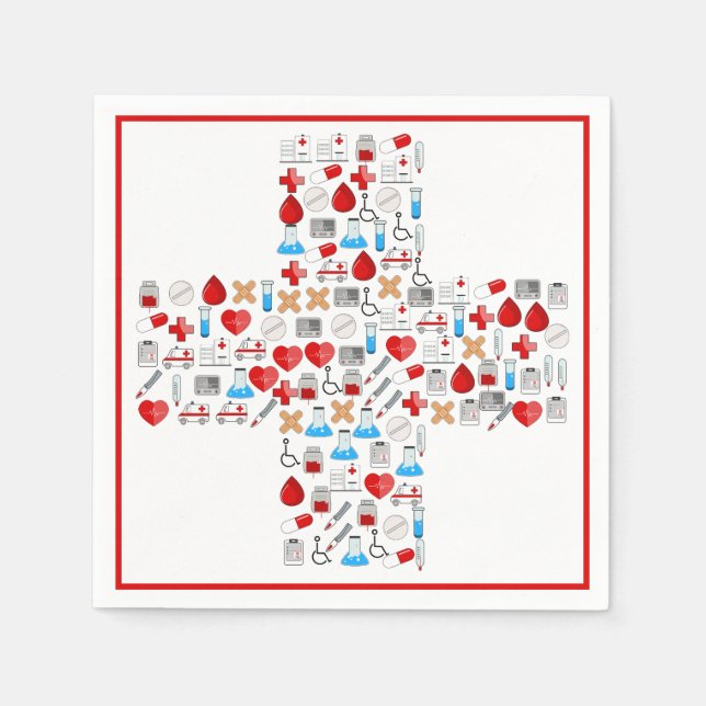 Guardanapo De Papel Medicina (Frente)