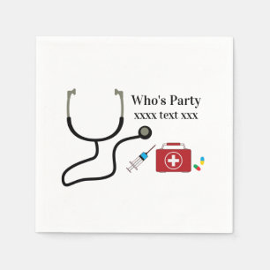 Guardanapo De Papel Médico, Enfermeiro, Médico