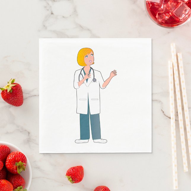 Guardanapo De Papel Médico feminino (Criador carregado)