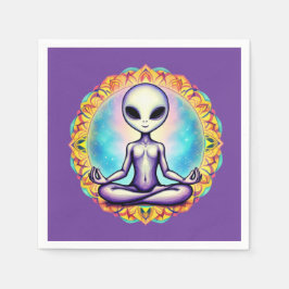 Guardanapo De Papel Meditação Galáctica