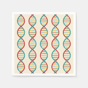 Guardanapo De Papel Meio século de ADN Moderno em STEM Biologia Gr