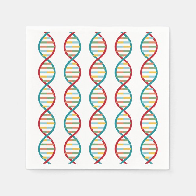 Guardanapo De Papel ​ ​ Meio século de DNA Biologia moderna do STEM Br (Frente)