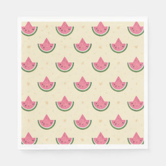 Guardanapo De Papel Melancia rosa — Colchão de Verão Napkins - 50 tone