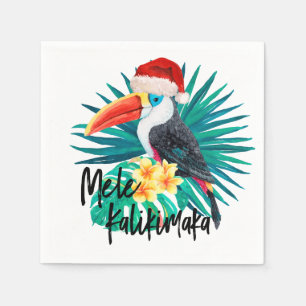 Guardanapo De Papel Mele Kalikimaka - Aves da Selva Tropical