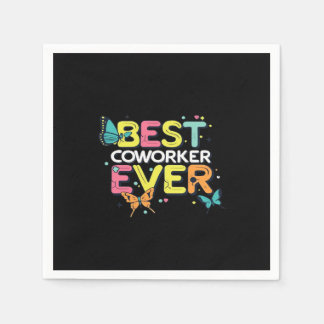 Guardanapo De Papel Melhor Colaborador Dinâmico do Local de Trabalho