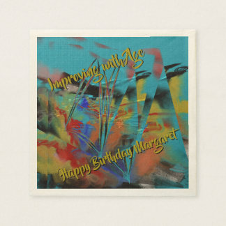 Guardanapo De Papel Melhorando com a Idade - Mar Bruto