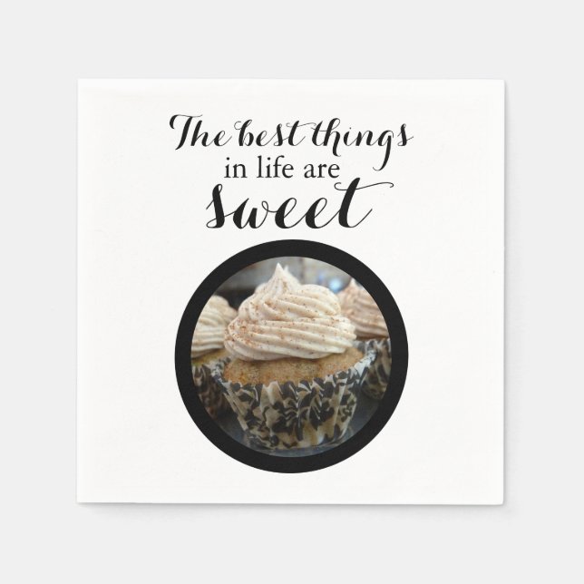 Guardanapo De Papel Melhores coisas (Frente)