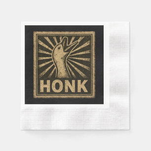 Guardanapo De Papel Meme Galinha do Pato Engraçado Honk Goose