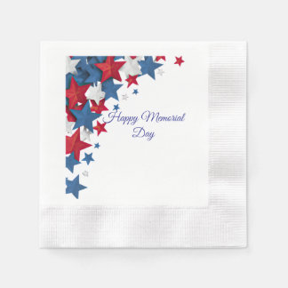 Guardanapo De Papel Memorial day napkins