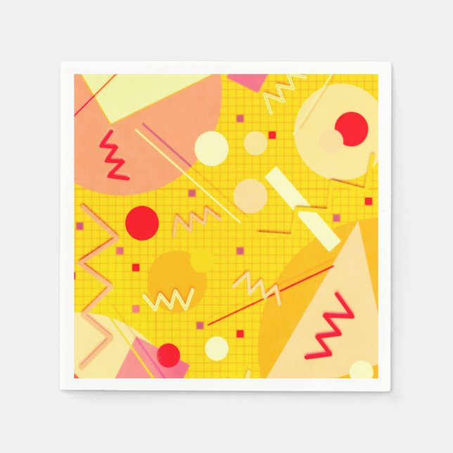 Guardanapo De Papel Memphis #81 (Frente)