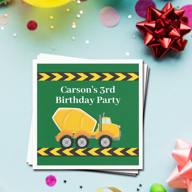 Guardanapo De Papel Meninos Festas de aniversário, Crianças de Caminhã (Criador carregado)