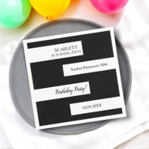 Menor preto e branco Elegante 50º aniversário