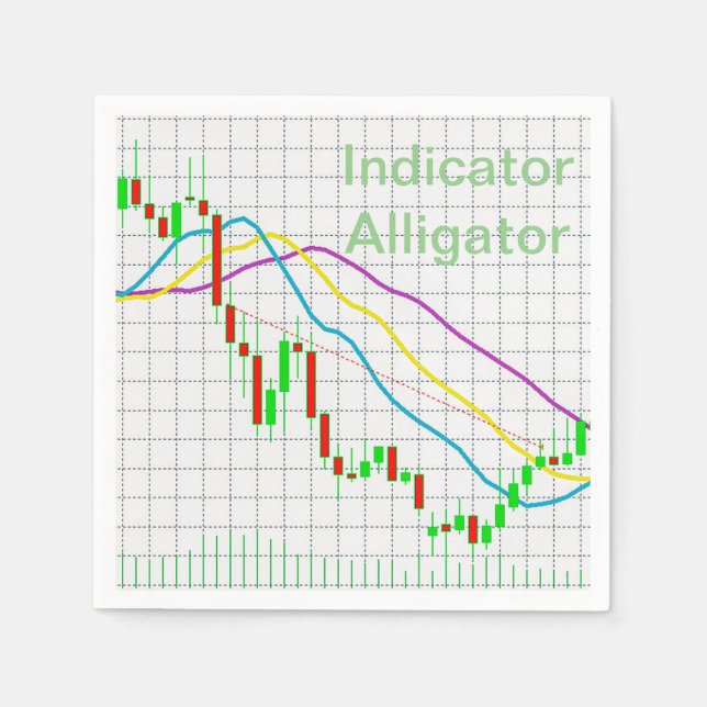 Guardanapo De Papel Mercado de ações (Frente)