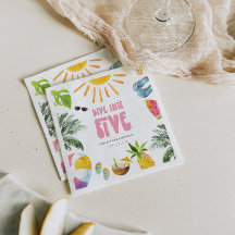 Mergulhe na Festa de aniversário de cinco Piscinas