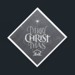 Guardanapo De Papel Merry CHRISTmas Christian Chalkboard Calliografia<br><div class="desc">Feliz NatalMas Caligrafia Religiosa do Quadro de Chantagens Dizemos "Feliz Natal" o tempo todo, mas muitas vezes esquecemos a origem das palavras. Esta arte apresenta uma letra de mão original que no seu design único conta a história do Natal, de forma simples e elegante, na aparência do quadro. Mostre seu...</div>