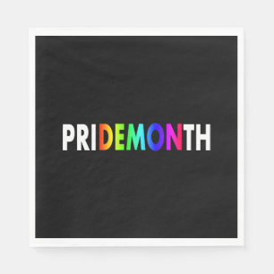 Guardanapo De Papel Mês Do Orgulho Lgbt Para Festival De Orgulho gay M
