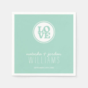 Guardanapo De Papel MESA DE CASAMENTO DECOR ama tipografia legal de me