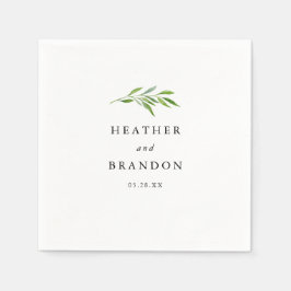 Guardanapo De Papel Mesa de Recepção de Casamento Elegante Russo