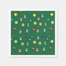 Mesa de Sinuca de Aniversário de Noite de Jogo