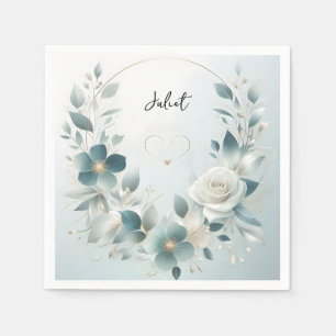 Guardanapo De Papel Metal Glam Brilhante Luxo Alta Qualidade Prata Chu