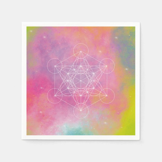 Guardanapo De Papel Metatron zen arcanjo (Frente)
