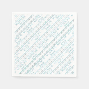 Guardanapo De Papel Metro de Bacia Mustache