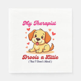 Guardanapo De Papel Meu Terapista Gira Um Pouco