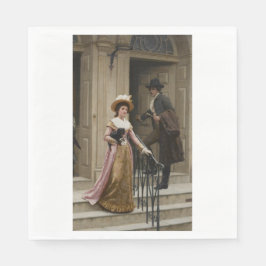 Guardanapo De Papel Meu vizinho de porta próxima (Casal flertando) (Be