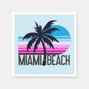 Guardanapo De Papel Miami Beach