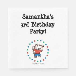 Guardanapo De Papel Minha Amiga Maisy Birthday