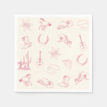 Minha Primeira Vaquilha Rosa Caubói Ocidental Aniv