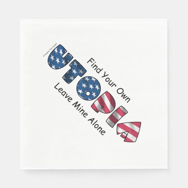 Guardanapo De Papel Minha Utopia (Frente)