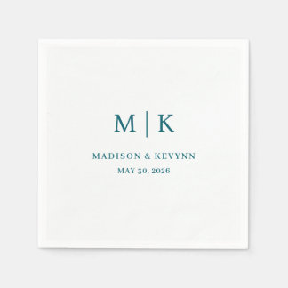 Guardanapo De Papel Minimal and Chic | Wedding Napkins