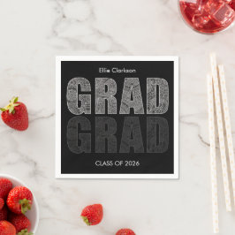 Guardanapo De Papel Minimal Classy Graduation Party