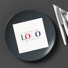 Guardanapo De Papel Minimalista de eventos da empresa de logotipos emp