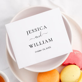 Guardanapo De Papel Minimalista E Chic