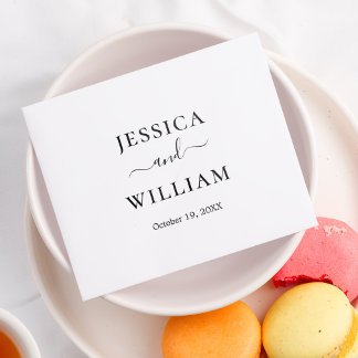 Guardanapo De Papel Minimalista E Chic