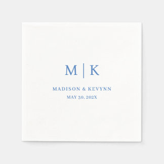 Guardanapo De Papel Mínimo e Chic | Casamento de Nápoles