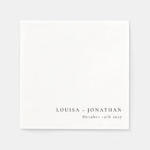 Mínimo Personalizado de Tendência Branca Preta Ele