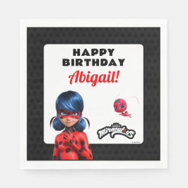 Guardanapo De Papel Miraculoso Ladybug Birthday