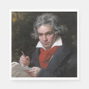 Guardanapo De Papel Missa Solemnis: Ludwig Beethoven Música Clássica