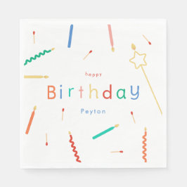 Guardanapo De Papel Misturar + Corresponder Velas e Corresponder Anive