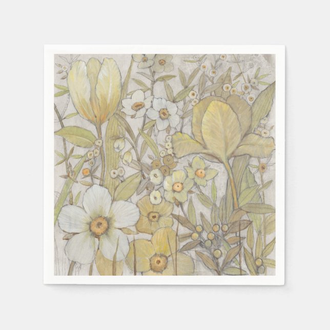 Guardanapo De Papel Mix Floral (Frente)