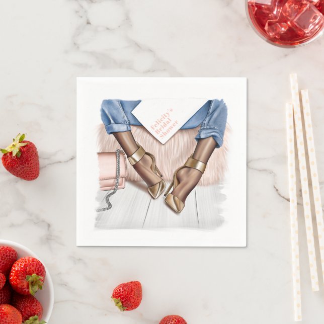 Guardanapo De Papel Moda Glam Chic (Insitu)