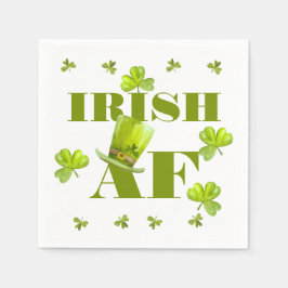 Guardanapo De Papel Modern Funny IRISH AF