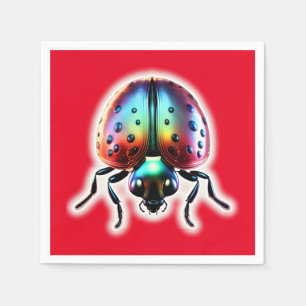 Guardanapo De Papel Modern Ladybug