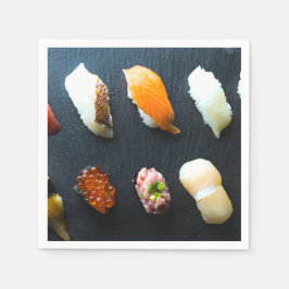 Guardanapo De Papel Modern Nigiri Set on Slate – SUSHIMI Collection