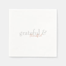 Modern Terracotta & Green Grateful Graças II