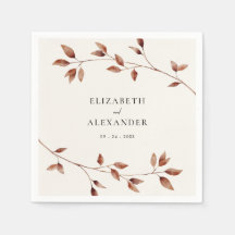 Moderno Minimalista Deixa Casamento outono