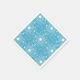 Guardanapo De Papel Modificação atômica moderna do floco de neve de